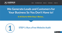 Desktop Screenshot of laughlinmarketing.com