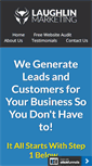 Mobile Screenshot of laughlinmarketing.com